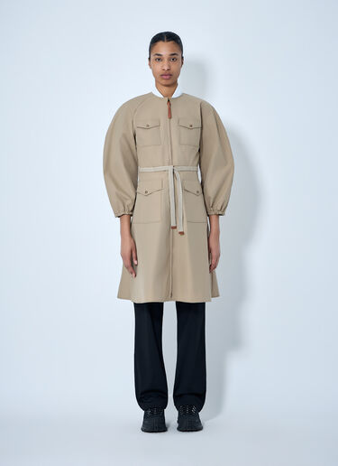 LN-CC® - Moncler: 束腰实用夹克 - 米色 Moncler 束腰实用夹克 米色 mon0264021