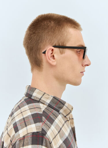 LN-CC® - Clean Waves: Type 02 Mid Sunglasses - Black Clean Waves Type 02 Mid Sunglasses Black clw0357007