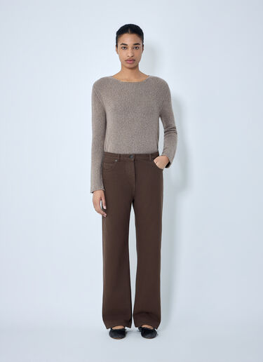The Row Finbar Jeans Brown row0264058