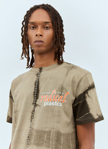 LN-CC® - Space Available: Artisan Radical Plastic T-Shirt - Khaki Space Available Artisan Radical Plastic T-Shirt Khaki spa0158003