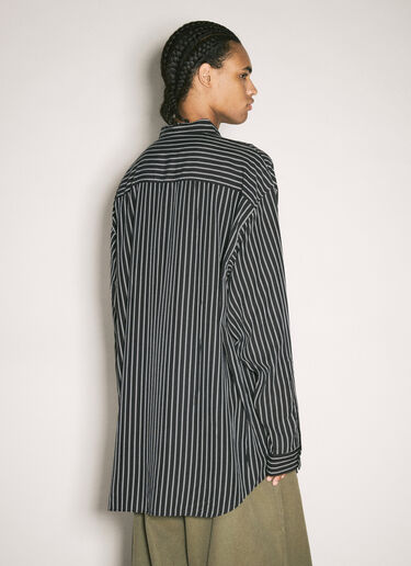 LN-CC® - Balenciaga: Fluid Shirt - Black Balenciaga Fluid Shirt Black bal0158003
