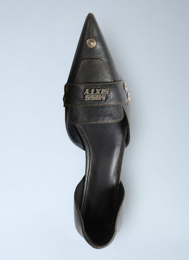 LN-CC® - Miss Sixty x KNWLS: Logo Hardware Heels - Black Miss Sixty x KNWLS Logo Hardware Heels Black msk0263012
