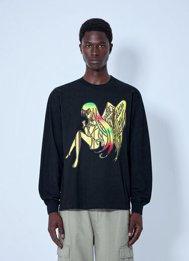 b.Eautiful x Sara Yukiko Mon b.e Angel Sweatshirt Black bea0164022