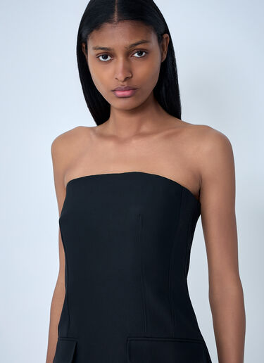 LN-CC® - TOTEME: Crepe Pocket Top - Black TOTEME Crepe Pocket Top Black tot0263018