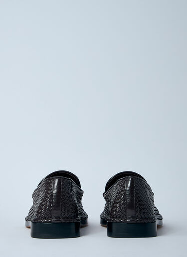 LN-CC® - Bottega Veneta: Structured Loafers - Brown Bottega Veneta Structured Loafers Brown bov0160008