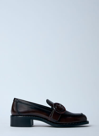 LN-CC® - Prada: シエナローファー - ブラウン Prada シエナローファー ブラウン pra0260061