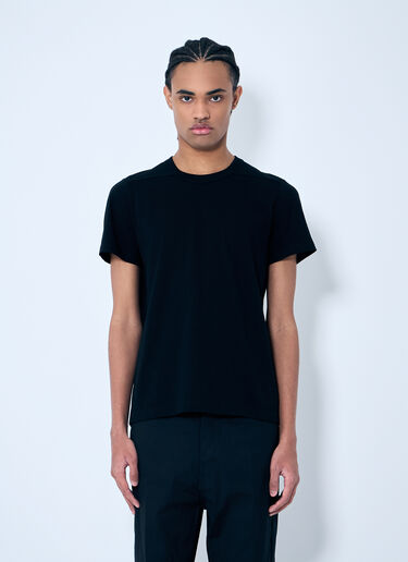 Rick Owens Cotton T-Shirt Black ric0159003