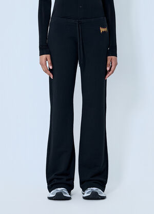 LN-CC® - Balenciaga: Low Waist Sweatpants - Black Balenciaga Low Waist Sweatpants Black bal0264002