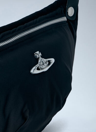 LN-CC® - Vivienne Westwood: City Crossbody Bag - Black Vivienne Westwood City Crossbody Bag Black vvw0163018