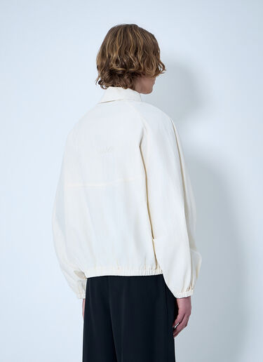 Jacquemus Zip-Front Jacket White jac0164015