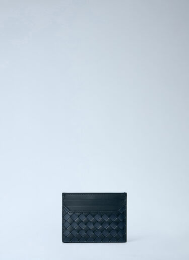 LN-CC® - Bottega Veneta: Intrecciato Card Holder - Black Bottega Veneta Intrecciato Card Holder Black bov0164002