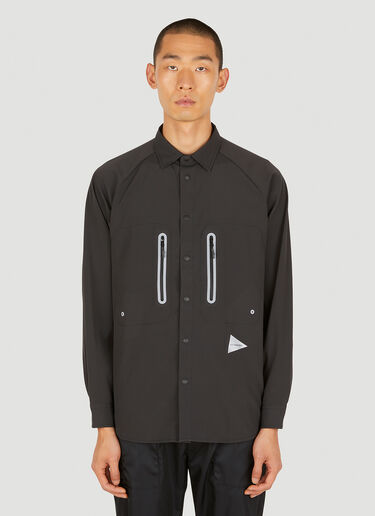 And Wander Tech Shirt Black anw0148008