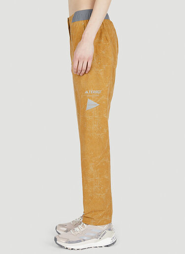 LN-CC® - adidas Terrex x And Wander: Logo Track Pants - Brown adidas Terrex x And Wander Logo Track Pants Brown ata0252004