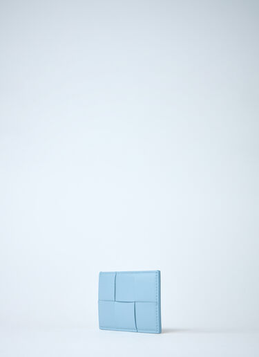 Bottega Veneta Cassette Card Holder Light Blue bov0261055