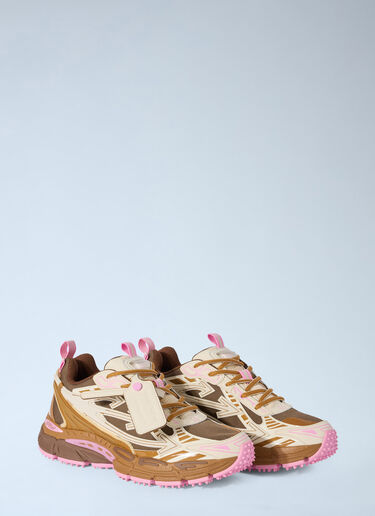 LN-CC® - Off-White: Be Right Back Sneakers - Brown Off-White Be Right Back Sneakers Brown ofw0262067