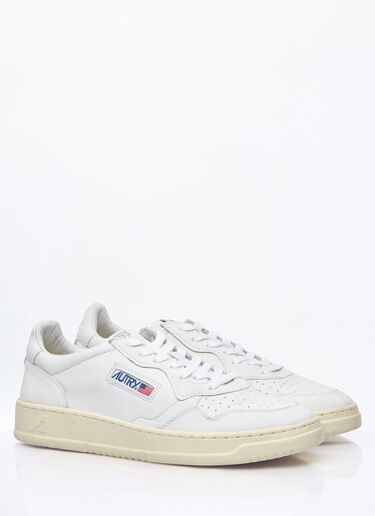 LN-CC® - Autry: Medalist Low Sneakers - White Autry Medalist Low Sneakers White aut0158003