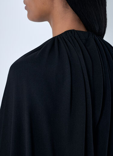 LN-CC® - TOTEME: Drawstring Cape - Black TOTEME Drawstring Cape Black tot0263041