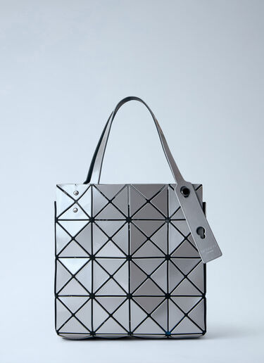 LN-CC® - Bao Bao Issey Miyake: Large Carat Handbag - Grey Bao Bao Issey Miyake Large Carat Handbag Grey bao0364014