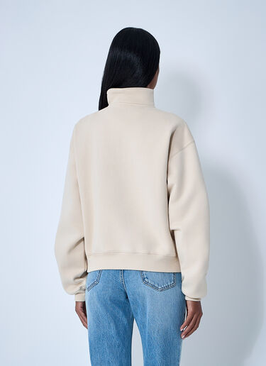 LN-CC® - Jacquemus: Le Camionneur Gros Grain Sweatshirt - Light Beige Jacquemus Le Camionneur Gros Grain Sweatshirt Light Beige jac0262024