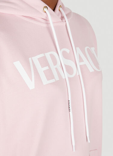 LN-CC® - Versace: Ventagli Hooded Sweatshirt - Pink Versace Ventagli Hooded Sweatshirt Pink vrs0249012