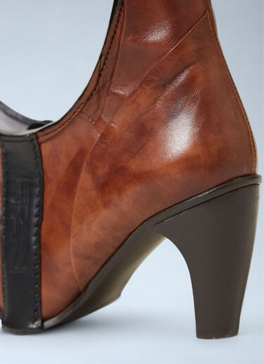 LN-CC® - Eden Tan: ブートバッグ5ショルダーバッグ - ブラウン Eden Tan ブートバッグ5ショルダーバッグ ブラウン ede0362007