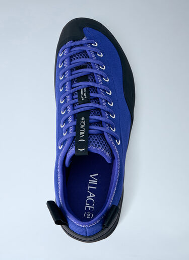 LN-CC® - Village PM: Canvas Climbing Sneakers - Blue Village PM Canvas Climbing Sneakers Blue vpm0164002