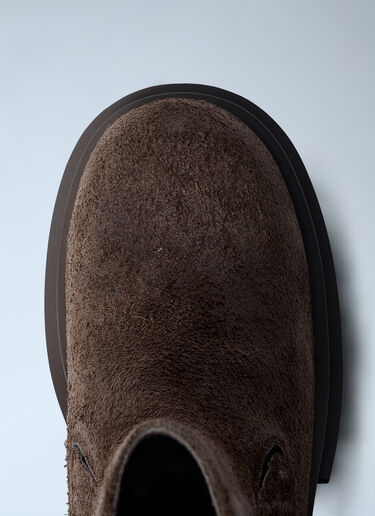 Rick Owens Beatle Bogun Boots Brown ric0262021
