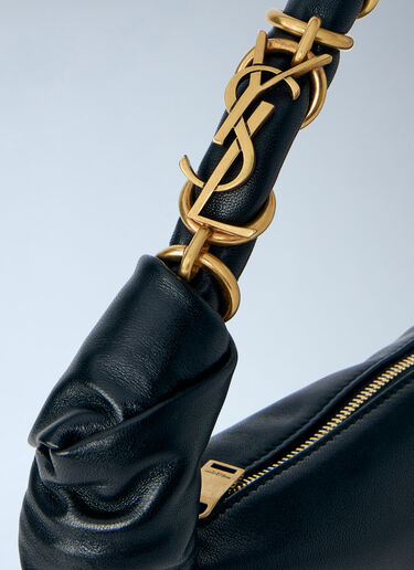 LN-CC® - Saint Laurent: Mini Amalia Shoulder Bag - Black Saint Laurent Mini Amalia Shoulder Bag Black sla0263065