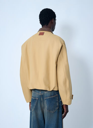 LN-CC® - Acne Studios: Twill Jacket - Beige Acne Studios Twill Jacket Beige acn0162020