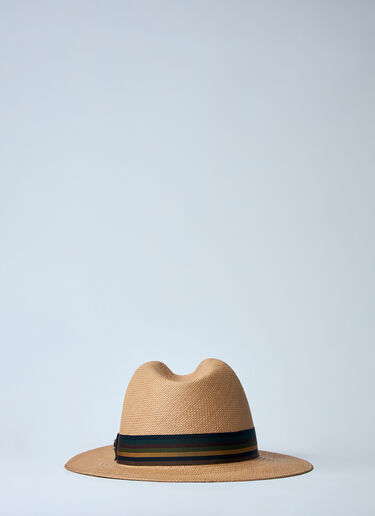 LN-CC® - Max Mara: Paper Yarn Hat - Beige Max Mara Paper Yarn Hat Beige max0260044