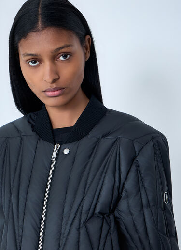 Moncler + Rick Owens ジオカモ フライト ボンバージャケット ブラック mcs0363005