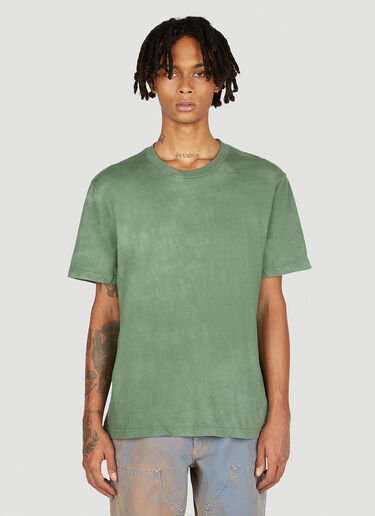 LN-CC® - NOTSONORMAL: Splashed Short Sleeve T-Shirt - Green NOTSONORMAL Splashed Short Sleeve T-Shirt Green nsm0351024