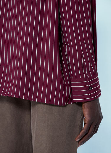 LN-CC® - Saint Laurent: Cassandre Shirt - Brown Saint Laurent Cassandre Shirt Brown sla0160003