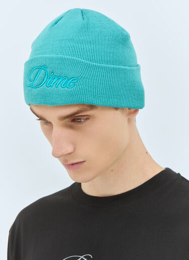 LN-CC® - Dime: Cursive Beanie Hat - Blue Dime Cursive Beanie Hat Blue dmt0157011
