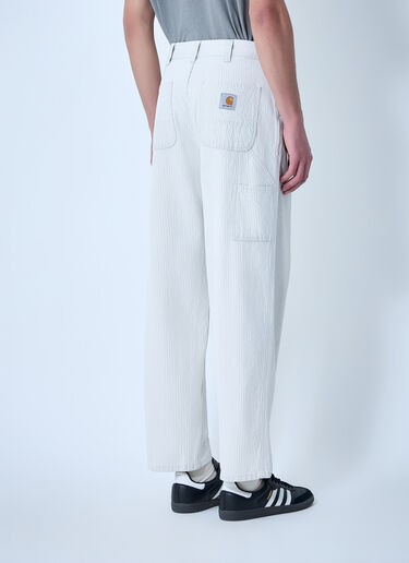 LN-CC® - Carhartt WIP: Mercer Single Knee Pants - White Carhartt WIP Mercer Single Knee Pants White wip0164011