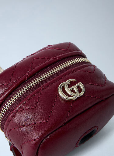 Gucci GG Marmont AirPods 支架  酒红色 guc0261033