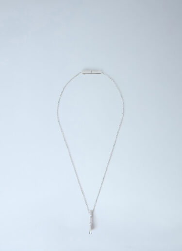LN-CC® - Bottega Veneta: Veneta Necklace - Silver Bottega Veneta Veneta Necklace Silver bov0164019
