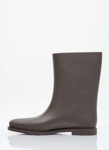 LN-CC® - TOTEME: The Rain Boots - Brown TOTEME The Rain Boots Brown tot0254011
