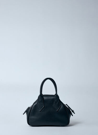 LN-CC® - Vivienne Westwood: Mini Yasmine Handbag - Black Vivienne Westwood Mini Yasmine Handbag Black vvw0260016