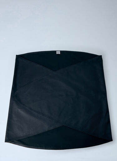 LN-CC® - TOTEME: Leather Scarf - Black TOTEME Leather Scarf Black tot0264028