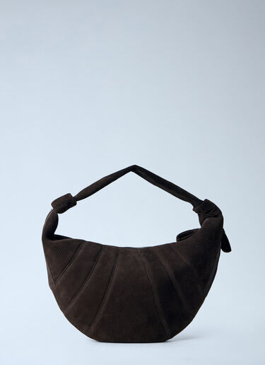 Lemaire Fortune Croissant Bag Brown lem0264034