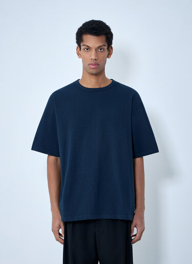 LN-CC® - The Row: Steven T-Shirt - Navy The Row Steven T-Shirt Navy row0163007