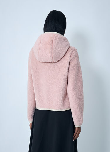 LN-CC® - Moncler Grenoble: Hooded Logo Motif Jacket - Pink Moncler Grenoble Hooded Logo Motif Jacket Pink mog0262011