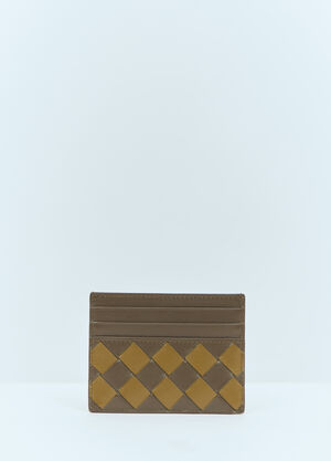 LN-CC® - Bottega Veneta: Intrecciato Cardholder - Khaki Bottega Veneta Intrecciato Cardholder Khaki bov0158022