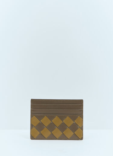 LN-CC® - Bottega Veneta: Intrecciato Cardholder - Khaki Bottega Veneta Intrecciato Cardholder Khaki bov0158022
