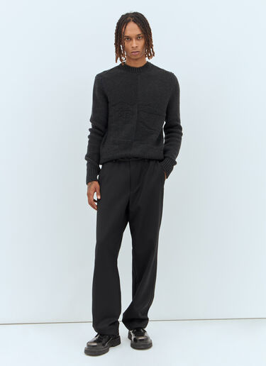 LN-CC® - Burberry: Cashmere Sweater - Black Burberry Cashmere Sweater Black bur0157015
