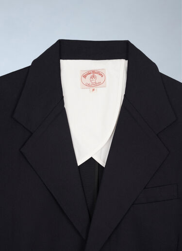 LN-CC® - Brain Dead x Brooks Brothers: 加州卡其布西装外套 - 黑色 Brain Dead x Brooks Brothers 加州卡其布西装外套 黑色 brb0162007