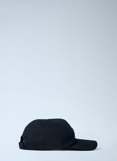 Moncler + Rick Owens 刺繍ロゴ入りベースボールキャップ ブラック mcs0363032