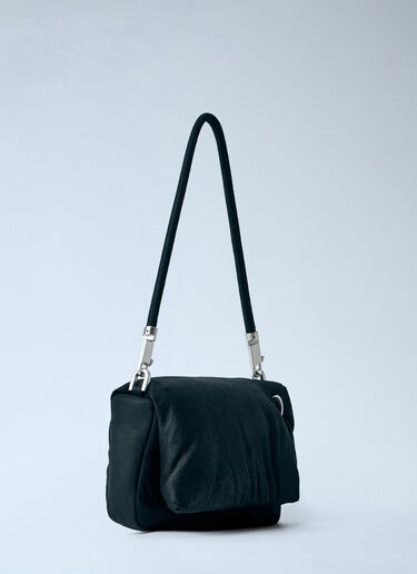 LN-CC® - Rick Owens: Pillow Crossbody Bag - Black Rick Owens Pillow Crossbody Bag Black ric0163047