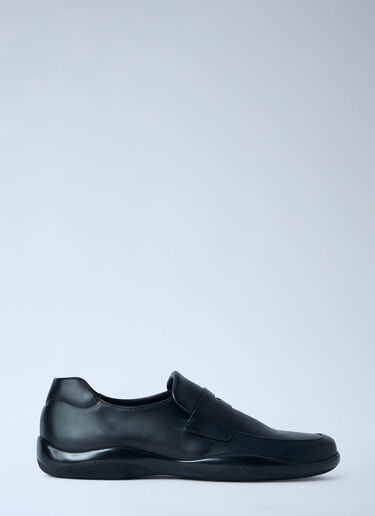 LN-CC® - Prada: Leather Loafers - Black Prada Leather Loafers Black pra0164034